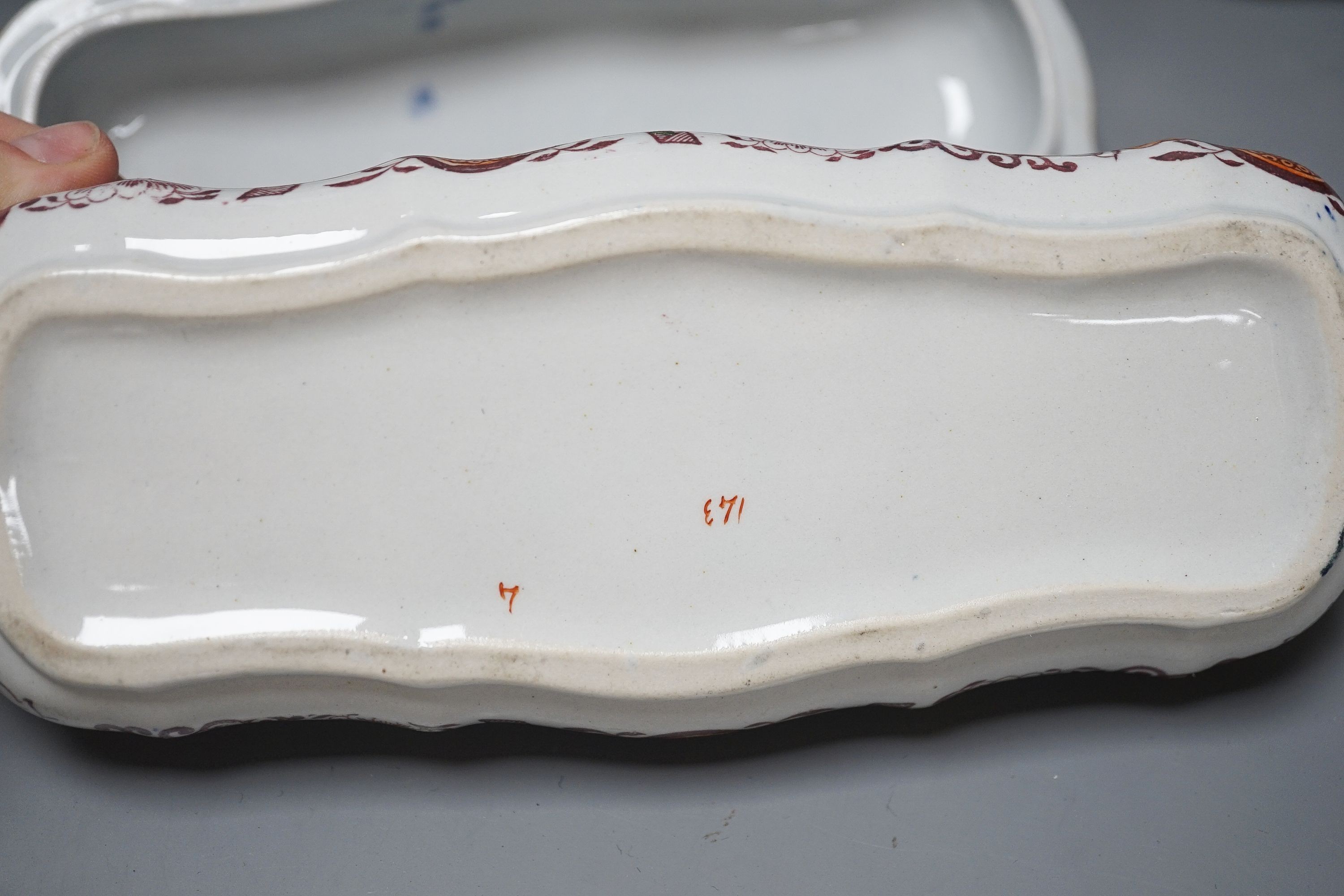 A Victorian ‘Real ironstone china’ toilet set